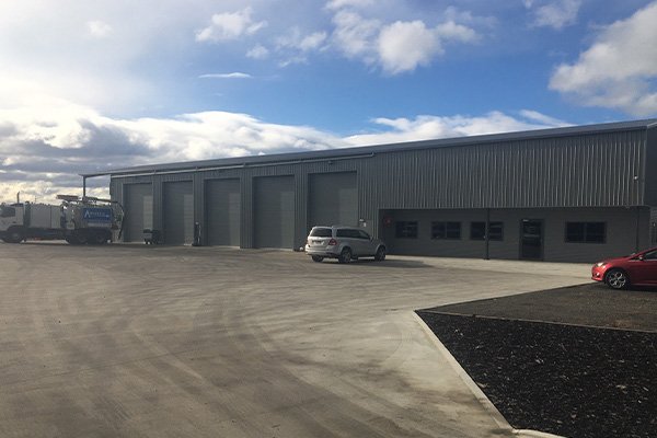 Freight logistics warehouse